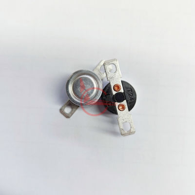 Do bimetal automático da restauração do LC T24 KSD301 termostato instantâneo 16A 250V da ação com a caixa fenólico para a retalhadora