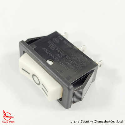 Interruptor Rocker Light Country R4 de fábrica confiável, 33*15mm, ON OFF ON, 16A 250V, UL/VDE, para utensílios de cozinha