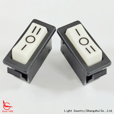 Interruptor Rocker Light Country R4 de fábrica confiável, 33*15mm, ON OFF ON, 16A 250V, UL/VDE, para utensílios de cozinha
